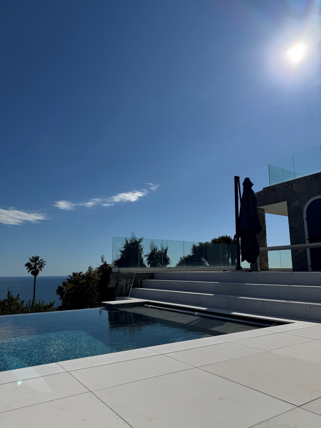Terrace silhouette